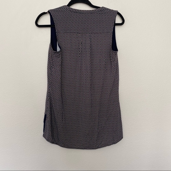 Daniel rainn blue and orange patterned blouse sz.S womens - Picture 4 of 4